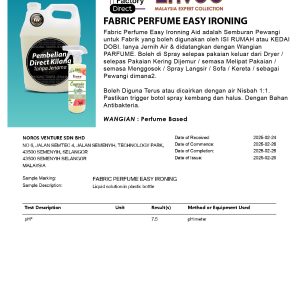 Set Sample Pewangi Spray 5 Wangian  (Customade NVSB) - Image 5