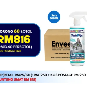 Borong 60 Botol Triple9 Aps Antibacterial Parfume 500ml - Image 2